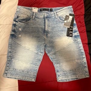 SOUTHPOLE Denim Blue Jean Shorts 34w